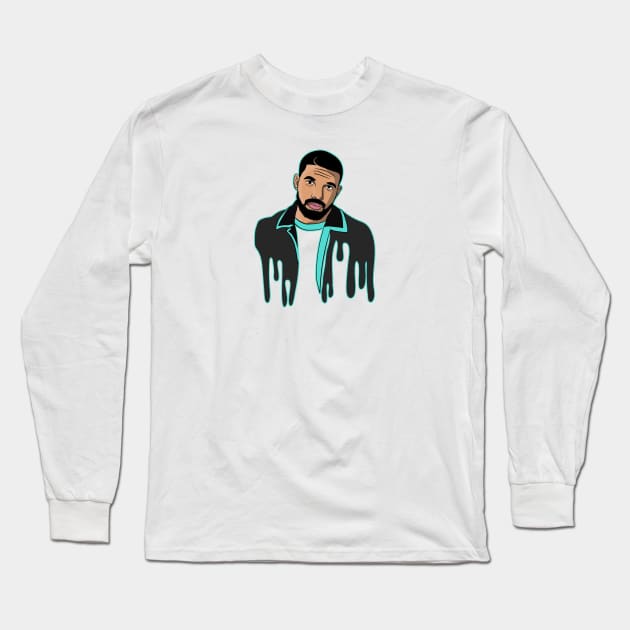 Drake Long Sleeve T-Shirt by ayaswae